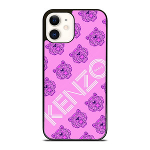 KENZO PARIS LOGO PINK TIGER ICON iPhone 12 Case Cover KENZO PARIS LOGO PINK TIGER ICON iPhone 12 Case Cover