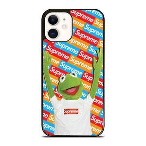KERMIT FROG SESAME SUPREME iPhone 12 Case Cover KERMIT FROG SESAME SUPREME iPhone 12 Case Cover