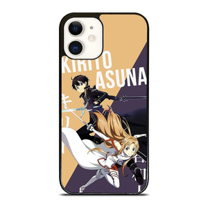 KIRITO AND ASUNA SWORD ART ONLINE iPhone 12 Case Cover