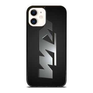 KTM CHROME LOGO CARBON iPhone 12 Case Cover