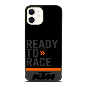 KTM READY TO RACE BLACK iPhone 12 Case Cover