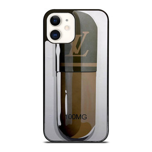 LOUIS VUITTON LOGO 100 MG DRUG ICON iPhone 12 Case Cover