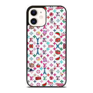 LOUIS VUITTON LOGO LV HAPPINESS iPhone 12 Case Cover