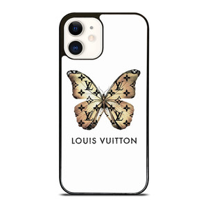 LOUIS VUITTON LV LOGO BUTTERFLY ICON iPhone 12 Case Cover LOUIS VUITTON LV LOGO BUTTERFLY ICON iPhone 12 Case Cover