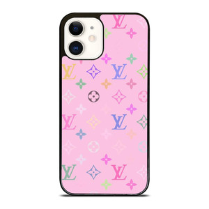 LOUIS VUITTON LV LOGO PINK iPhone 12 Case Cover