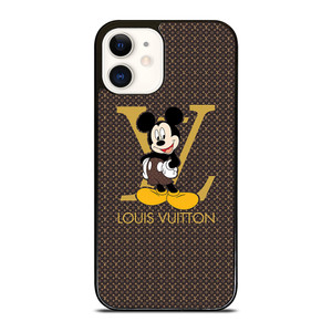 LOUIS VUITTON LV MICKEY MOUSE iPhone 12 Case Cover LOUIS VUITTON LV MICKEY MOUSE iPhone 12 Case Cover