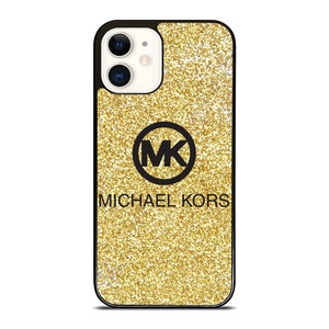 MICHAEL KORS MK GOLD LOGO ICON iPhone 12 Case Cover MICHAEL KORS MK GOLD LOGO ICON iPhone 12 Case Cover