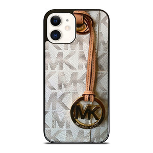 MICHAEL KORS MK WHITE iPhone 12 Case Cover MICHAEL KORS MK WHITE iPhone 12 Case Cover