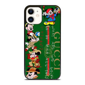 MICKEY MOUSE DISNEY GUCCI FUTURE iPhone 12 Case Cover