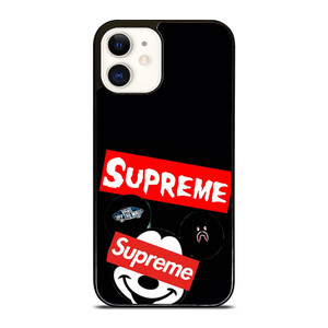 MICKEY MOUSE HYPEBEAST SUPREME iPhone 12 Case Cover