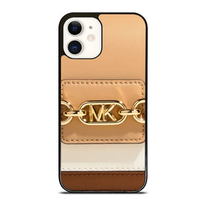 MK MICHAEL KORS LOGO SHOULDER BAG iPhone 12 Case Cover