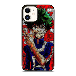 MY HERO ACADEMIA IZUKU MIDORIYA ANIME iPhone 12 Case Cover MY HERO ACADEMIA IZUKU MIDORIYA ANIME iPhone 12 Case Cover