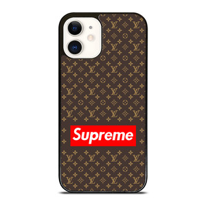NEW SUPREME BROWN iPhone 12 Case Cover