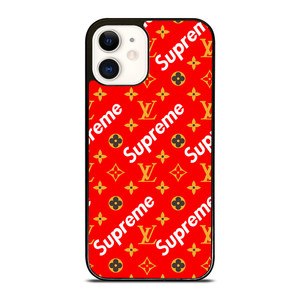 NEW SUPREME LOUIS VUITTON iPhone 12 Case Cover NEW SUPREME LOUIS VUITTON iPhone 12 Case Cover