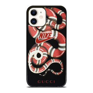 NIKE x GUCCI SNAKE LOGO ICON iPhone 12 Case Cover