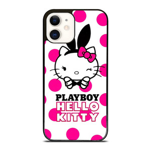 PLAYBOY HELLO KITTY iPhone 12 Case Cover PLAYBOY HELLO KITTY iPhone 12 Case Cover