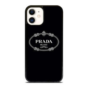 PRADA MILANO 1913 LOGO iPhone 12 Case Cover PRADA MILANO 1913 LOGO iPhone 12 Case Cover