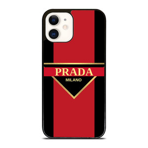 PRADA MILANO FASHION LOGO iPhone 12 Case Cover PRADA MILANO FASHION LOGO iPhone 12 Case Cover