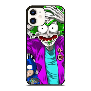 RICK AND MORTY BATMAN JOKER iPhone 12 Case Cover RICK AND MORTY BATMAN JOKER iPhone 12 Case Cover