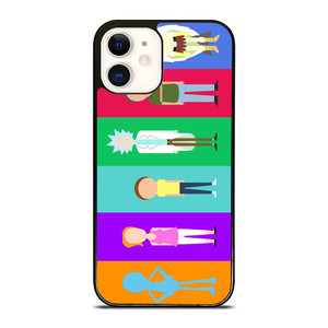 RICK AND MORTY CHARACTER iPhone 12 Case Cover