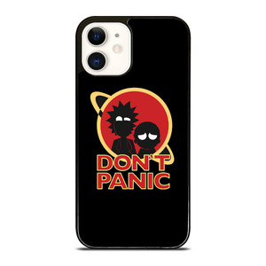 RICK AND MORTY DONT PANIC iPhone 12 Case Cover