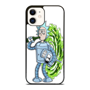 RICK AND MORTY FUTURAMA iPhone 12 Case Cover RICK AND MORTY FUTURAMA iPhone 12 Case Cover