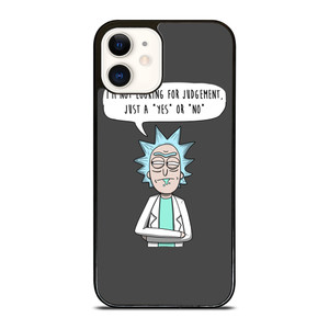 RICK AND MORTY QUOTE iPhone 12 Case Cover RICK AND MORTY QUOTE iPhone 12 Case Cover