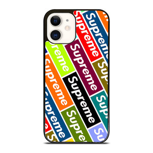 SUPREME COLORFULL iPhone 12 Case Cover