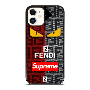 SUPREME FENDI ICON iPhone 12 Case Cover