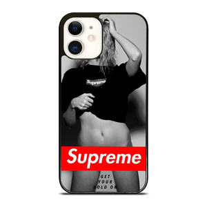 SUPREME GET YOUR BOLD ON iPhone 12 Case Cover SUPREME GET YOUR BOLD ON iPhone 12 Case Cover