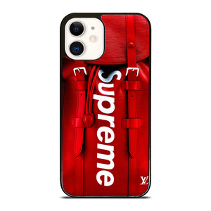 SUPREME LOUIS VUITTON BAG iPhone 12 Case Cover SUPREME LOUIS VUITTON BAG iPhone 12 Case Cover