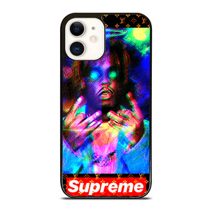 SUPREME LV LOUIS VUITTON JUICE WRLD iPhone 12 Case Cover SUPREME LV LOUIS VUITTON JUICE WRLD iPhone 12 Case Cover