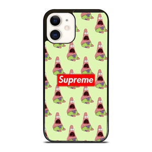 SUPREME PATRICK STAR COLLAGE iPhone 12 Case Cover SUPREME PATRICK STAR COLLAGE iPhone 12 Case Cover