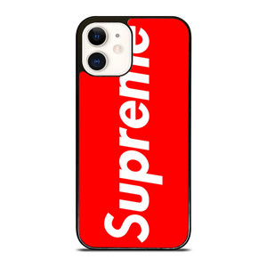 SUPREME SIMPLE LOGO iPhone 12 Case Cover