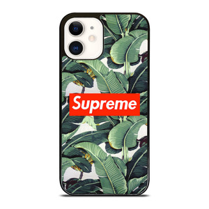 SUPREME TROPICAL BANANA iPhone 12 Case Cover SUPREME TROPICAL BANANA iPhone 12 Case Cover