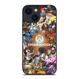 OVERWATCH GAMES ALL CHARACTERS iPhone 14 Plus Case Cover OVERWATCH GAMES ALL CHARACTERS iPhone 14 Plus Case Cover