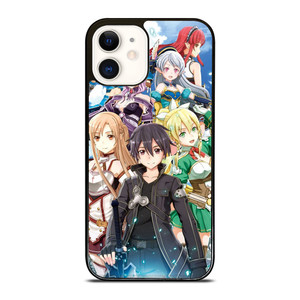 SWORD ART ONLINE CHARACTER ANIME iPhone 12 Case Cover SWORD ART ONLINE CHARACTER ANIME iPhone 12 Case Cover