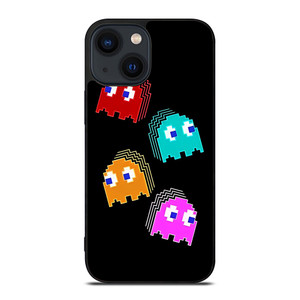 PAC MAN GAMES CHARACTERS iPhone 14 Plus Case Cover PAC MAN GAMES CHARACTERS iPhone 14 Plus Case Cover