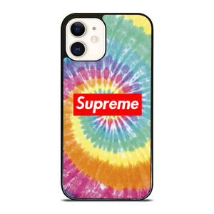 TIE DYE SUPREME iPhone 12 Case Cover