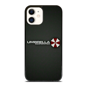 UMBRELLA CORPORATION LOGO CARBON iPhone 12 Case Cover UMBRELLA CORPORATION LOGO CARBON iPhone 12 Case Cover