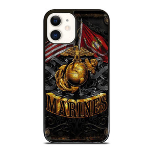 USMC MARINE LOGO iPhone 12 Case Cover