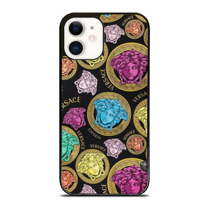 VERSACE COLORFUL LOGO iPhone 12 Case Cover