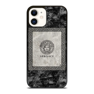VERSACE LOGO ON VELVET iPhone 12 Case Cover