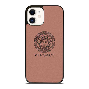 VERSACE LOGO RED BRICK iPhone 12 Case Cover