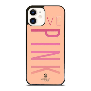 VICTORIA S SECRET LOVE PINK iPhone 12 Case Cover VICTORIA S SECRET LOVE PINK iPhone 12 Case Cover