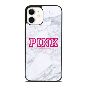 VICTORIA'S SECRET PINK MARBLE iPhone 12 Case Cover VICTORIA'S SECRET PINK MARBLE iPhone 12 Case Cover