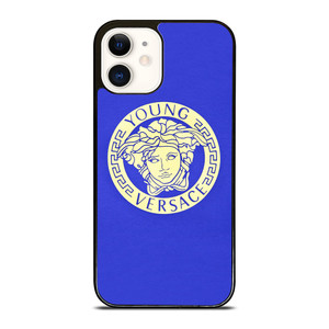 YOUNG VERSACE LOGO iPhone 12 Case Cover