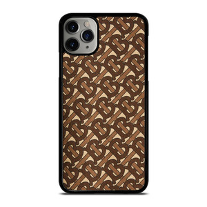 BROWN BURBERRY LOGO PATTERN EMBLEM iPhone 11 Pro Max Case Cover BROWN BURBERRY LOGO PATTERN EMBLEM iPhone 11 Pro Max Case Cover