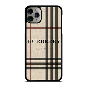 BURBERRY LONDON LOGO PATTERN iPhone 11 Pro Max Case Cover