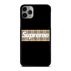 BURBERRY X SUPREME 3 iPhone 11 Pro Max Case Cover